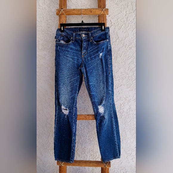 🔥Rock & Republic Women's ( 8 W /30 - 29 L) Distressed Jeans. 🔥 FINAL PRICE 🔥 - Picture 1 of 6